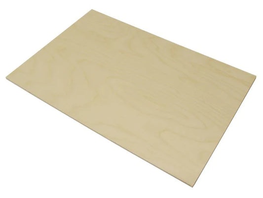 Birch Plywood 3mm - B/BB High Quality - Perfect for Laser Cutting, Pyrography and Crafts - Glowforge Laserply (Various Sizes)