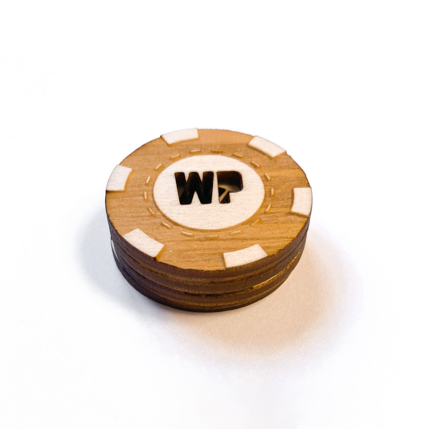 Custom Wooden Poker Chips